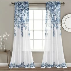 Budget 💯 Lush Decor Tanisha Sheer Window Curtain Panels Set ✔️
