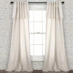 Top 10 ✨ Lush Decor Ivy Tassel Window Curtain Panels Set 😀