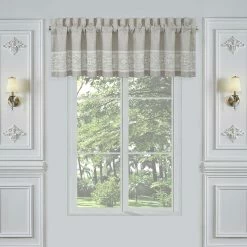 Cheapest 🎉 J. Queen New York Aimee Beige Window Straight Valance ⭐