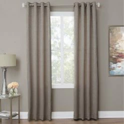 Cheap 👏 Michael Amini Aspen 50 X 84 In. Grommet Top Panel Weighted Corners 🛒