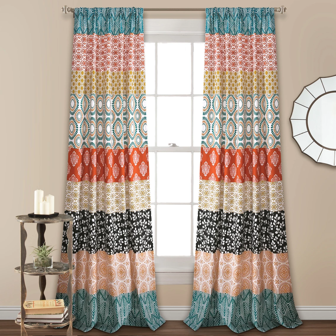 Buy β Lush Decor Bohemian Stripe Window Curtain Panels 2 Pc. Set π₯° 1 Buy β Lush Decor Bohemian Stripe Window Curtain Panels 2 Pc. Set π₯°