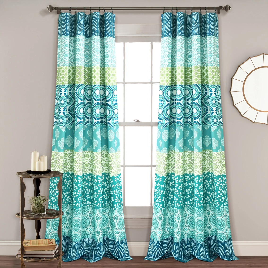 Buy β Lush Decor Bohemian Stripe Window Curtain Panels 2 Pc. Set π₯° 2 Buy β Lush Decor Bohemian Stripe Window Curtain Panels 2 Pc. Set π₯° - Image 2